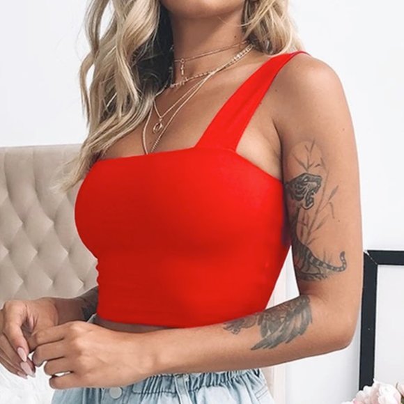 Women Red Top Hot - Picture 2 of 12